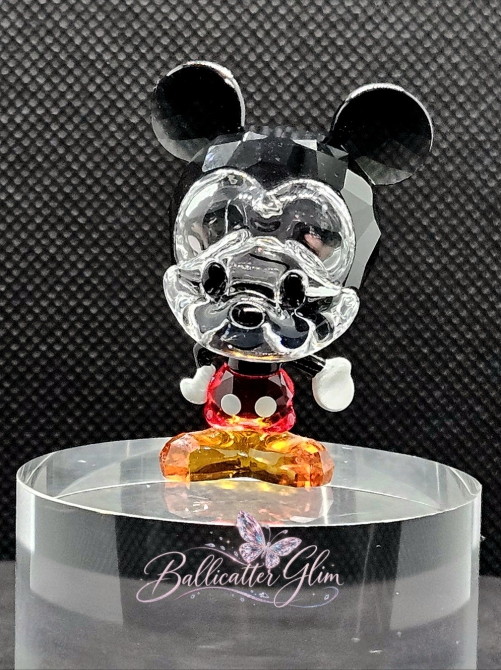 Swarovski Disney Cutie Mickey Mouse #5004735 Retired 2014 Crystal Figurine